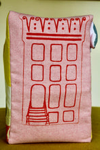 Portable Brownstone Cloud Toy House Bag